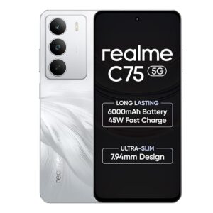 REALME SMART PHONE 6/128GB LILLY WHITE C75