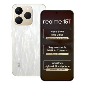 REALME SMART PHONE 8/256GB FLOWING SILVER 15T 5G