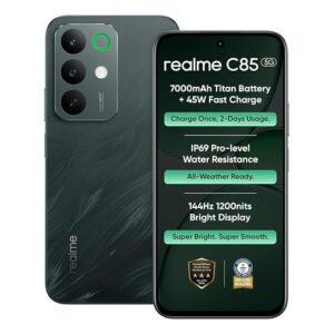 REALME SMART PHONE 4/128GB PEACOCK GREEN C85 5G RMX5253