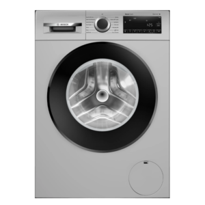 Bosch 7 kg 5 Star 1200 rpm Series 4 Front Load washing machine (2024 Model, WGA1220SIN Silver)
