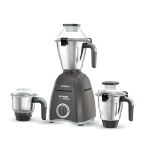 Power Hunk 800 W Mixer Grinder Black and Grey 800 W, 3 jar GHFMGDPE080