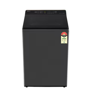 LG 9Kg Top Load Washing Machine, Hard Water Wash, Middle Black, 5 Star