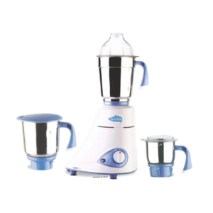 Preethi Blue Leaf Gold 750 W Mixer Grinder (MG 189 | 3 Jars | White, Blue)