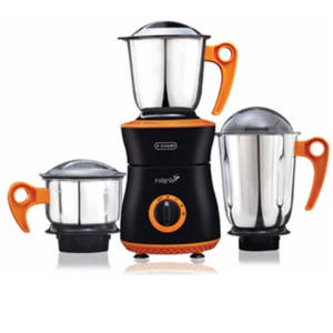 V-Guard Insignia DX 750 W Juicer Mixer Grinder (Insignia | 4 Jars | Black)