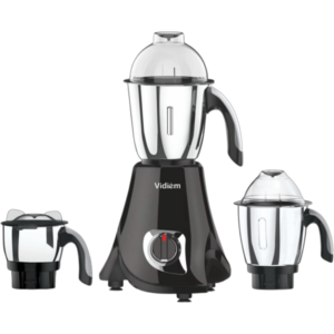 Vidiem EVA Royal 750W Mixer Grinder with 3 Jars | 750W mixer Grinder | 2 Years Product Warranty & 5 Years Motor Warranty | Red & Black